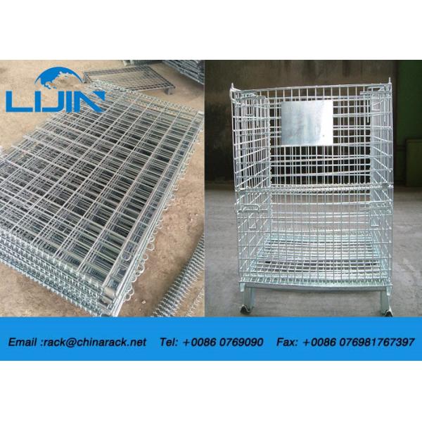 Steel Structure Wire Mesh Cages 4.8 - 6.0mm Guage SGS Certification