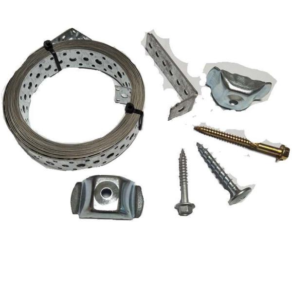 Silver Strip Bracing System for Walls or Roof Plane Suitable for Various Applications