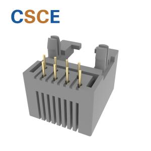 PBT Black Plastic Housing RJ45 Modular Jack