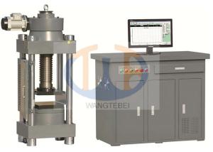 Quality Computer Control Concrete Testing Machine Electrical Ball Screw Adjusting Mode for sale