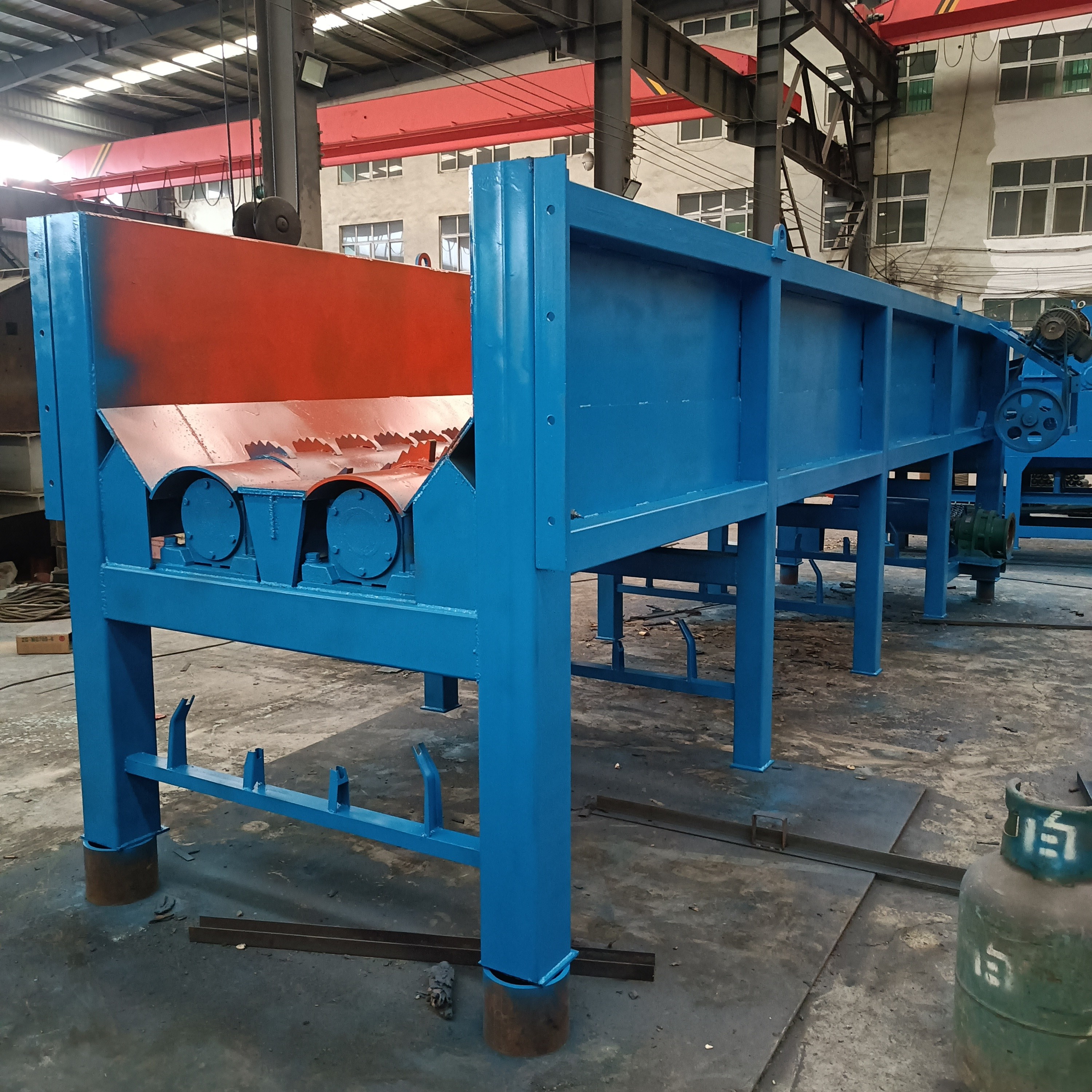 Film Bag Opener Waste Sorting Machine Non Destructive Splitting