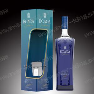 4C Offset Printing Embossing Paperboard Glass Bottle Box