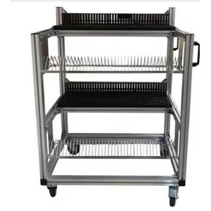 Aluminum Alloy NXT Storage Feeder Cart For FUJI NXT Electric Feeder Charmhigh