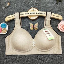 Quality Strapless Knitted Push Up Cotton Bra 36-42 Size Gather Lace Bra And Brief Set for sale