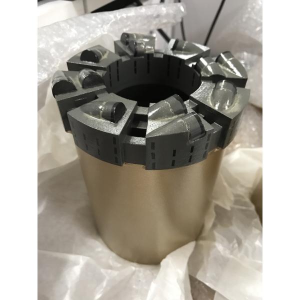 PCD NQ HQ PQ Polycrystalline Compact Diamond Core Bit , DCDMA Standard
