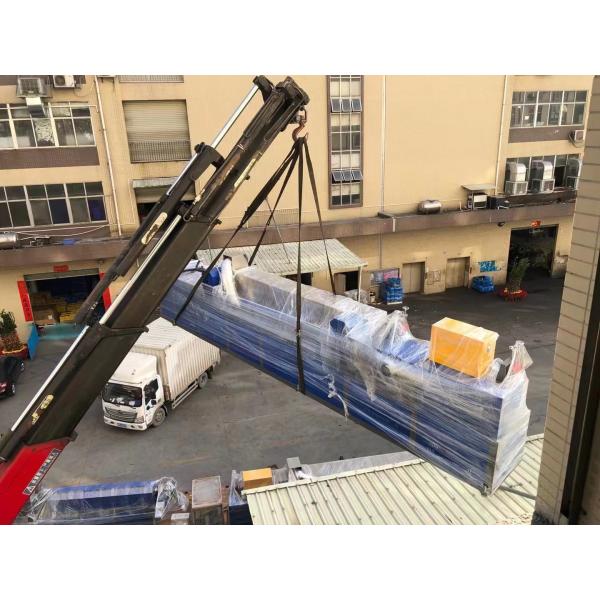 50KW Automatic PP Strap Making Machine Single Screw One Out Two Belts