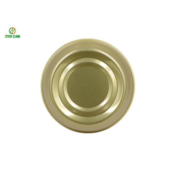 0.19mm FDA CMYK Printing Food Aluminium Boxes With Lid