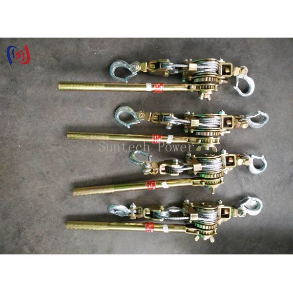 Professional Ratchet Withdrawing Wire Tightener For Power Line Construction