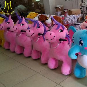 Quality Hansel cheap games for sale mechanical plush unicorn toys mall games for kids for sale
