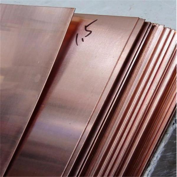 Buy Polished Copper Sheet Metal 4mm 5mm 1mm Thick at wholesale prices