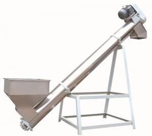 Quality Food Grade Flexible Screw Auger Hopper Conveyor For Plastic/Flour Powder for sale