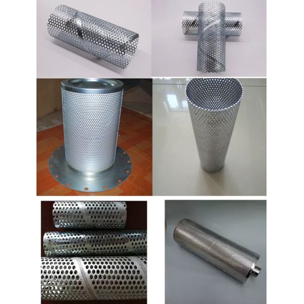 Tube Custom 304 Stainless Steel Wire Mesh Water Filter Micron Cylinder