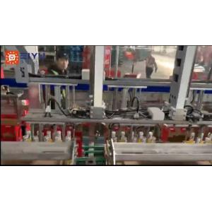 Fully Automatic Robotic Tray Case Packaging Machine For Glass Bottle