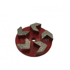Quality 3&quot;Arrow Segments Redi Lock Diamond Grinding disc for Husqvarna for sale