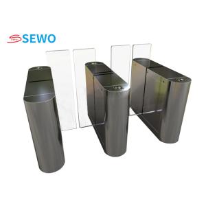 China Fully Automatic Pedestrian Sliding Turnstile Barrier Gate Access Control on sale
