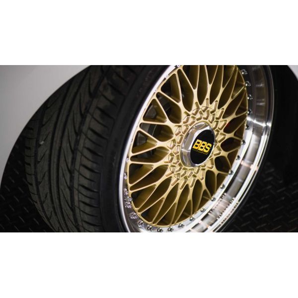 BBS Super Rs 3 Piece Rims Filigree Cross Spokes