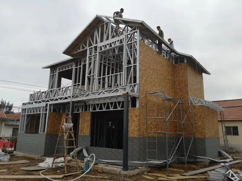 54 M2 Prefab Lightweight Steel Frame Garage Carport Storage Shed