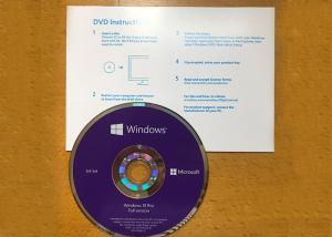Quality 100% Workable Windows 10 Professional DVD , Genuine Win 10 Pro License Key for sale
