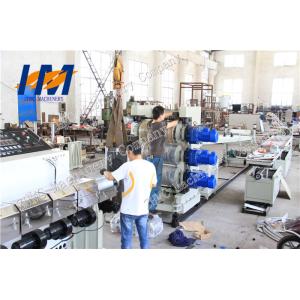 Buy cheap 190KW Plastic Sheet Extrusion Line , PVC Sheet Making Machine 0.2-20mm Thickness from wholesalers