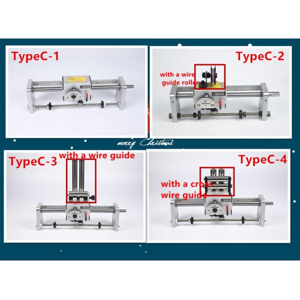 Shanghai Qipang traverse unit rolling ring drive GP30C traverse drive wire & cable guides roller crosses