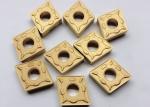 RK7025 CNMG190612 DM Carbide Cutting Inserts Yellow Color For CNC Cutting Tool