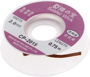 China 3.5mm Width Desoldering Braid Welding Solder Wick 1.5M Length on sale