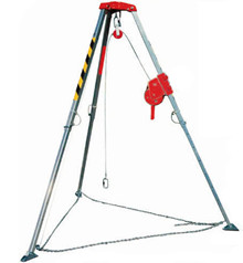 Earthquake Rescue Equipment Rescue Tripod 16.5kg Weight 200kg Loading