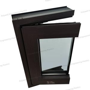 Quality Windproof Balcony Aluminum System Windows Heat Insulation Door Profile for sale