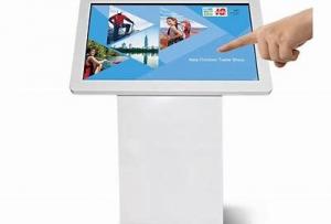 Quality Small Lcd Touch Screen Monitors With Metal Stand Monitor Ture Flat 15 Inch Pos for sale