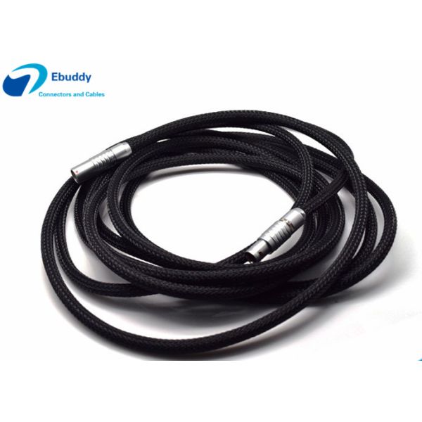 OEM Lemo Extension Cable FGG PHG Connectors 2 Pin To 32 Pin Cable With Nylon