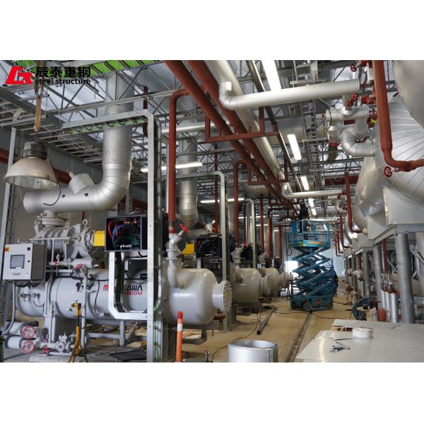 Industrial Light Steel Frame Metal Buildings Construction Facility