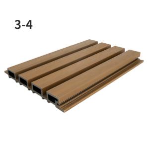 Safety WPC Wall Cladding Boards Composite Wood Siding Panels ISO