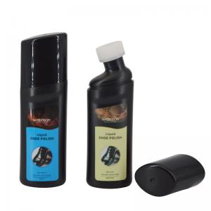 Quality Premium Black Liquid Shoe Polish Instant Shoe Shine Waterproof Nourishing Leather Care for sale