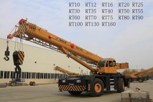 Quality Bridge Construction Use Boom Truck Crane With 360° Unlimited Swing RT70U RT70E for sale