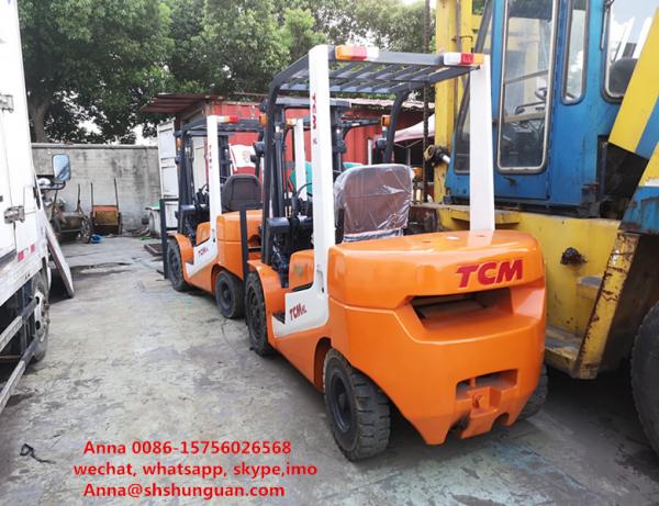 Buy 3000 Kg Loading Capacity Used Diesel Forklift Truck Excellent Working Condition at wholesale prices