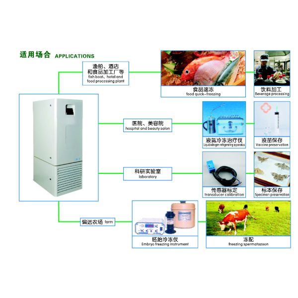 Condition Mini Liquid Nitrogen Generator Automatic Operate 1 Year Warranty