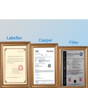 Shanghai Yimu Machinery Co., Ltd. Certifications
