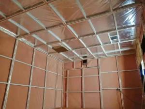 Quality Metal RF Shielding Room Single Double Door Copper Shielding for sale