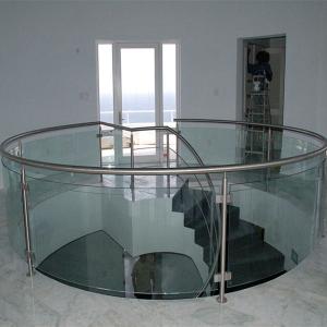 Quality China high quality 10mm deck tempered glass railings suppliers for sale