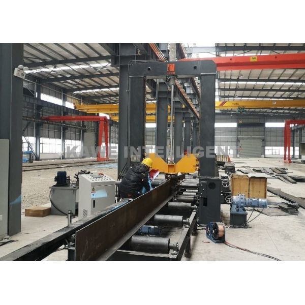 500-800mm/Min H Beam Assembly Machine Web Height 200-1500mm