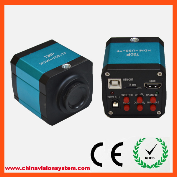 720P HDMI HD Digital Camera 14MP Sensor for surgical operating microscope audio recording