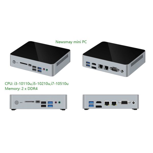 I3 8145u Intel Core Mini PC Comet Lake U CPU DP HDMI2.0 4xUSB3.0