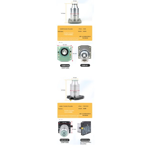 Nozzle Connector 8-15kW Optional for Precitec Procutter ECO F200 Laser Head for Fiber Cutting Machine