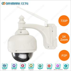 China 3x Zoom Wireless Night Vision Outdoor Waterproof PTZ IP Camera on sale