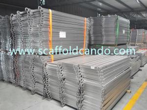 China Scaffolding catwalk, steel plank with hooks43mm, 50mm,working platform 1.8M, 1.829M, 1.83M, 1.5M, 1.2M, 0.9M on sale