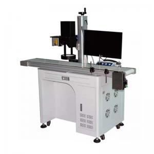 Quality Stable Air Cooling Fiber Marking Laser , Visual Positioning Laser Marking Device for sale