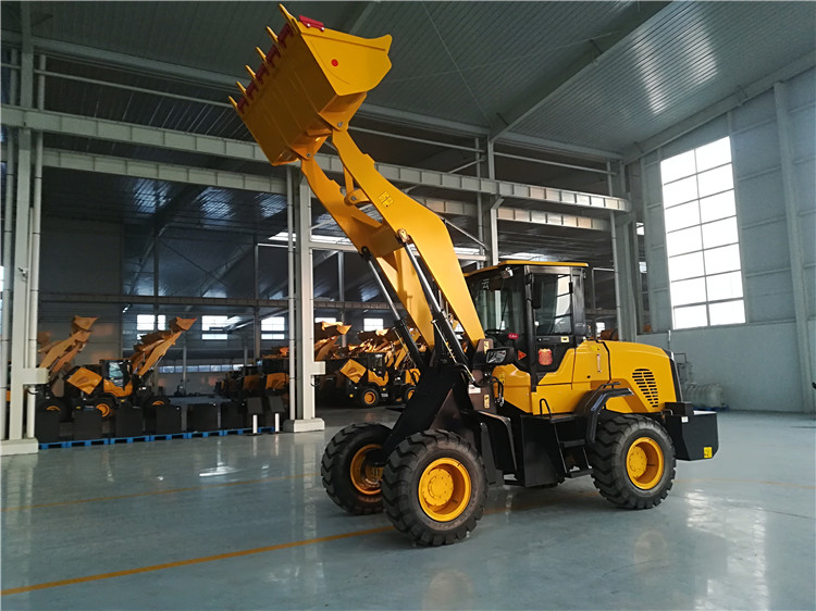 Overall Weight 3400kg SNSC Front End Loader 2 Ton With 6 Months Bucket Attachment
