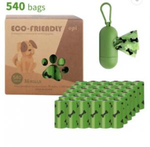 Quality Eco Friendly Pet Waste Bag Disposal Biodegradable Compostable Dog Waste Bags for sale