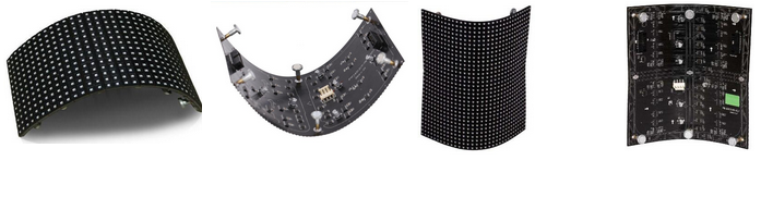 Mbi5124 Led Flexible Panel Module P6 SMD Natural Digital Display Screen Die Casting Aluminum
