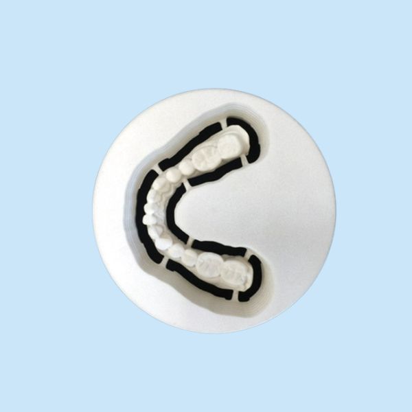 High Precision 3D Printing Porcelain Fused To Metal Crown Dental Lab